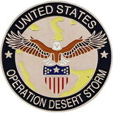 Eagle Emblems P62995 Pin-Dest.Storm, Operation (1