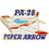 Eagle Emblems P62999 Pin-Apl,Piper Arrow (1-1/2")