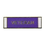Eagle Emblems P63213 Pin-Ribb,Purple Heart Veteran (LRG), (1-1/4