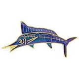 Eagle Emblems P63345 Pin-Fish, Marlin (1