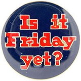 Eagle Emblems P63518 Pin-Fun, Is It Friday (1