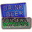 Eagle Emblems P63545 Pin-Fun, Drink Beer Consv. (1")