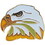 Eagle Emblems P63605 Pin-Eagle, Head, Left (1")