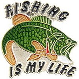 Eagle Emblems P63609 Pin-Fish, Is My Life (1