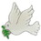 Eagle Emblems P63628 Pin-Bird, Dove (1")