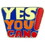 Eagle Emblems P63634 Pin-Yes You Can! (1")