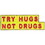 Eagle Emblems P63635 Pin-Try Hugs Not (1")