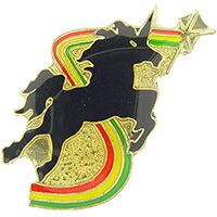 Eagle Emblems P63699 Pin-Unicorn,Rainbow (1")