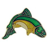 Eagle Emblems P63716 Pin-Fish,Trout (1