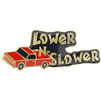 Eagle Emblems P63735 Pin-Truck,Lower Slower (1")