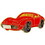 Eagle Emblems P63787 Pin-Car,Corvette,&#039;77,Red (1")