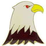 Eagle Emblems P63815 Pin-Eagle, Head, Right (1