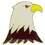 Eagle Emblems P63815 Pin-Eagle,Head,Right (1")