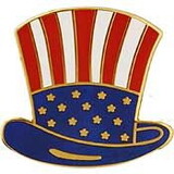 Eagle Emblems P63898 Pin-Usa, Uncle Sam'S Hat (1