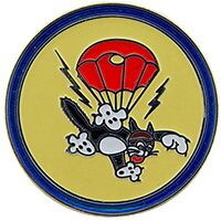 Eagle Emblems P64014 Pin-Army,503Rd Abn Flying CAT, (1")