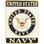 Eagle Emblems P64020 Pin-Usn Logo, Rectangle (1-1/8")