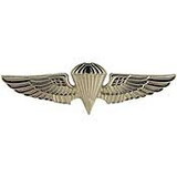 Eagle Emblems P64044 Wing-Usn/Usmc,Para,Basic (SLV-MINI), (1-1/2