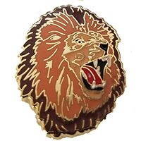 Eagle Emblems P64102 Pin-Cat,Lion Head (1")