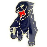 Eagle Emblems P64109 Pin-Cat, Panther, Black (1