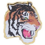 Eagle Emblems P64110 Pin-Cat, Tiger Head (1