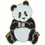 Eagle Emblems P64117 Pin-Bear, Panda Teddy (1")