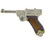 Eagle Emblems P64487 Pin-Gun,9Mm Luger,Slv (1-1/8")