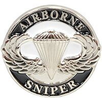 Eagle Emblems P64491 Pin-Army,Para,Sniper (1")