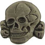 Eagle Emblems P64882 Pin-Skull & Bones, Pwt (1