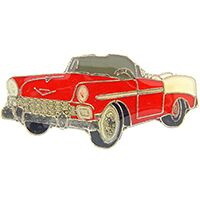 Eagle Emblems P65018 Pin-Car,Chevy,&#039;56,Conv (RED), (1")