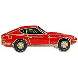 Eagle Emblems P65035 Pin-Car,Dats,240Z,'70,Red (1
