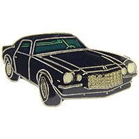 Eagle Emblems P65069 Pin-Car,Camaro,&#039;72,Bk (1")