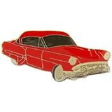 Eagle Emblems P65079 Pin-Car, Chevy, '54, Red (1