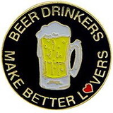 Eagle Emblems P66110 Pin-Fun, Beer Drinkers (1