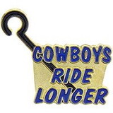 Eagle Emblems P66232 Pin-Fun,Cowboy'S Ride Lon (1