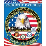 Eagle Emblems PKG025-12 Pkg-Patch Card W/Bag (12-3/8