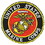 Eagle Emblems PM0001 Patch-Usmc Logo (03) (Ylw/Wht) (3")