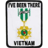 Eagle Emblems PM0030 Patch-Vietnam, I'Ve Been (3-1/2