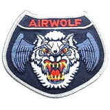 Eagle Emblems PM0034 Patch-Usaf, Airwolf (3-1/2
