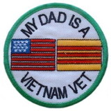 Eagle Emblems PM0035 Patch-Vietnam, My Dad Is A (3