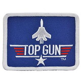 Eagle Emblems PM0038 Patch-Usn, Top Gun, Rect (3-5/8