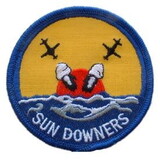 Eagle Emblems PM0042 Patch-Usn,Sundowners (3-1/16