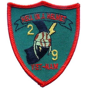 Eagle Emblems PM0061 Patch-Vietnam,Hell In A (3")