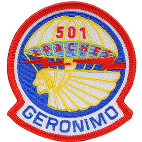 Eagle Emblems PM0069 Patch-Army,501St Abn (101st ABN association), (3-1/4")