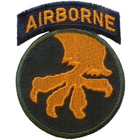 Eagle Emblems PM0080 Patch-Army,017Th Abn Div (3")