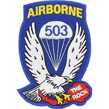 Eagle Emblems PM0083 Patch-Army, 503Rd A/B (82Nd A/B Association) (3-1/4