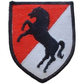 Eagle Emblems PM0087 Patch-Army,011Th Cav.Div. (3")