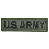 Eagle Emblems PM0100 Patch-Army, Tab, Us.Army (Subdued) (1-1/4