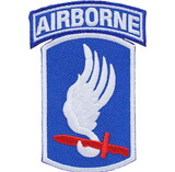 Eagle Emblems PM0126 Patch-Army, 173Rd A/B Bde. W/Tab (3-3/8