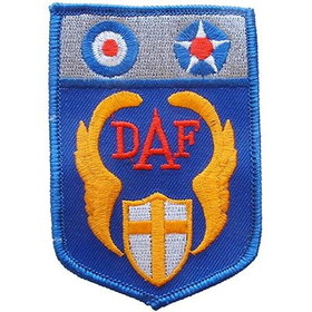 Eagle Emblems PM0162 Patch-Wwii-Aaf Army/Air Force DESERT WARFARE, (3-1/2")