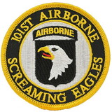Eagle Emblems PM0178 Patch-Army, 101St A/B Wing (4-1/8